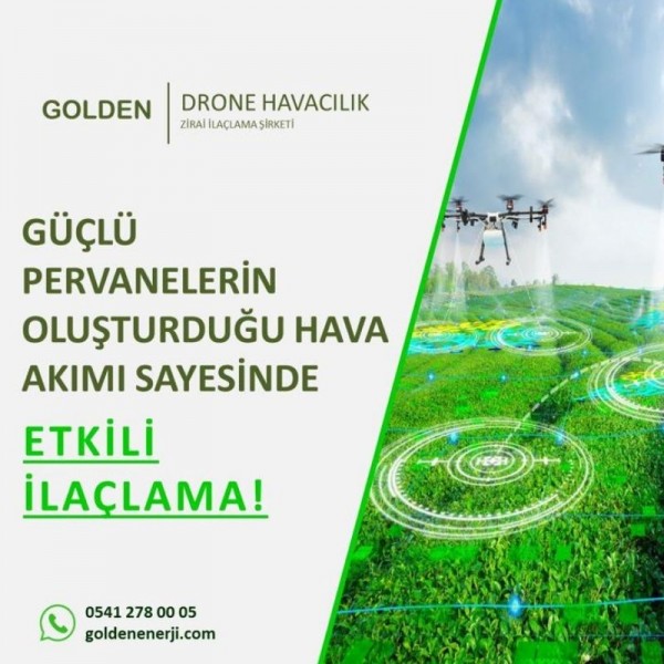 Drone İle Zirai İlaçlama 4